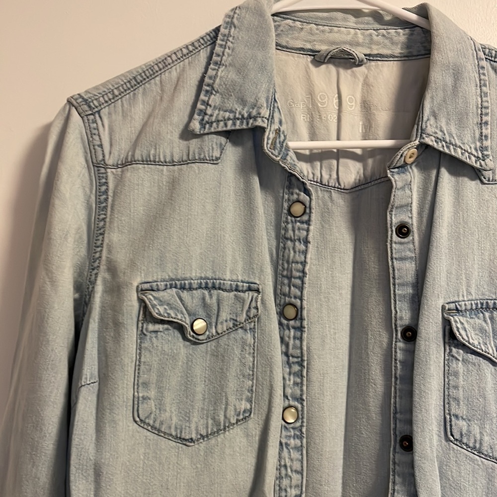 Chambray Button Down - image 2